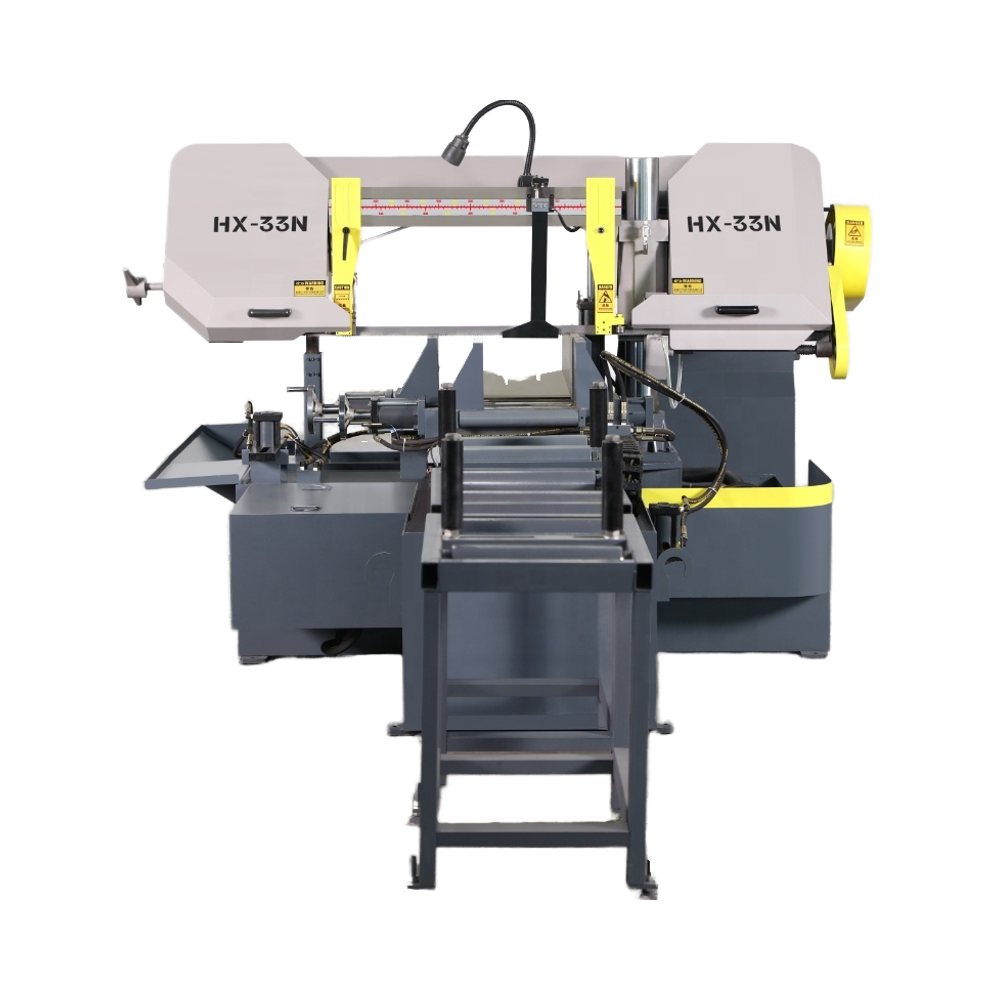 Ленточная пила по металлу автоматическая угловая высокоскоростная