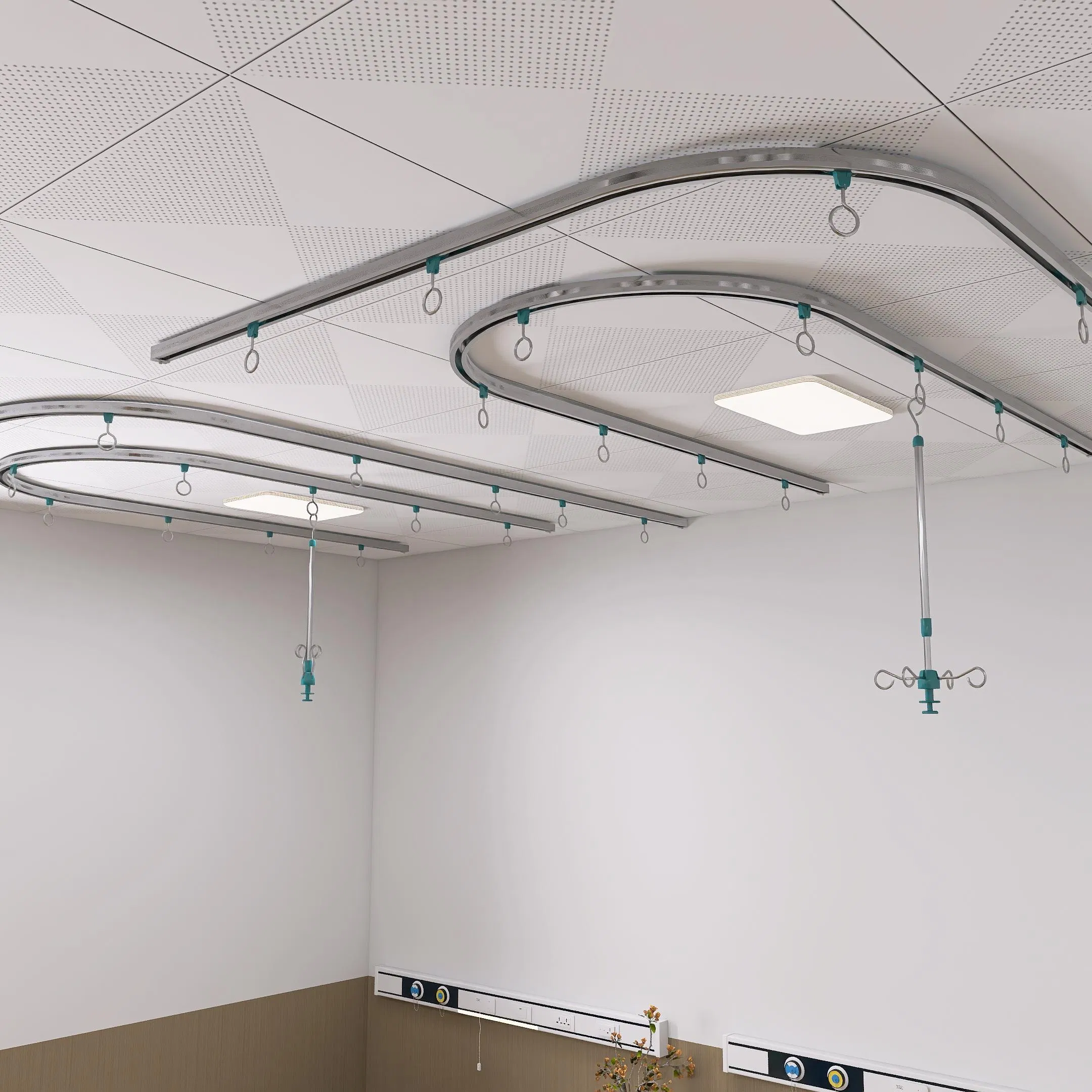Hospital Curtain Ceiling Track Hospital Curtain Track Price