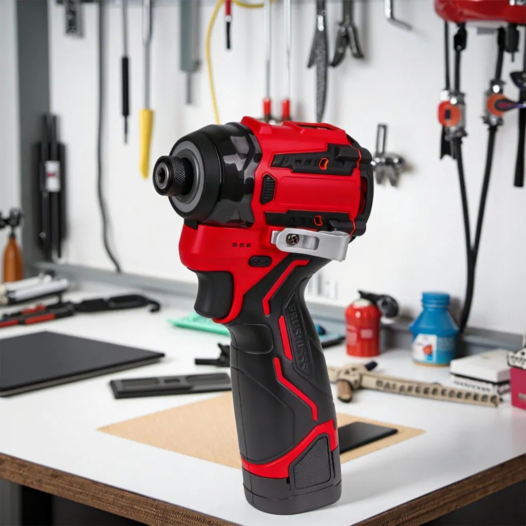 Glgw Industrial Electric Variable Speed Impact Screw Drivers Lithium Brushless Screwdriver Power Tools