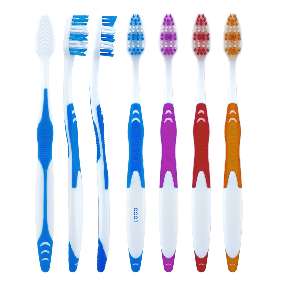 Adult Tongue Coated Cleaning Toothbrush with Double-Sided Non-Slip Handle Designed Manual Oral Care Set