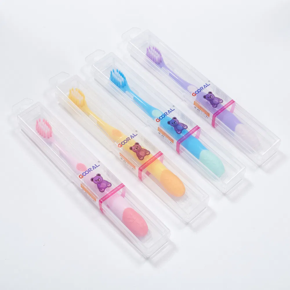 Personal Care Nylon Toothbrush for Children with Fun Colors