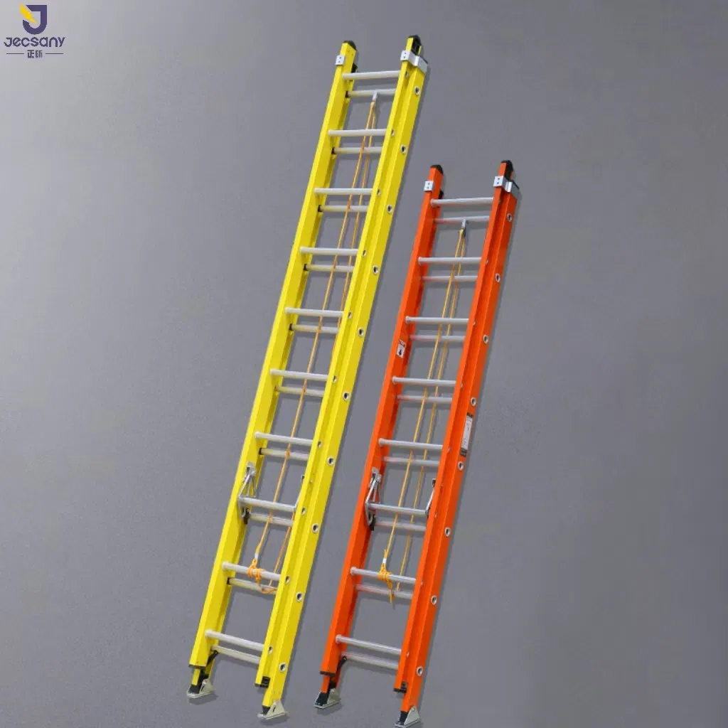 Heavy Duty Fiberglass Folding Combination Step Extension Ladder