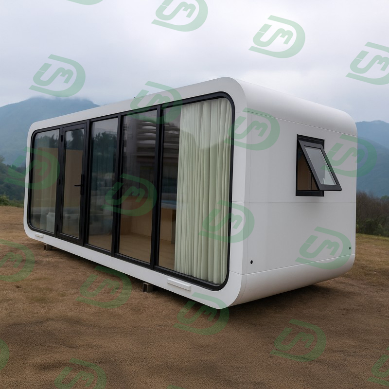 Modern Casa Modular Luxury Prefab Prefabricated Glass House Tiny Home