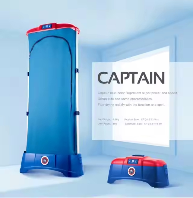Remote-Controlled Mini Clothes Dryer for Efficient Travel Drying