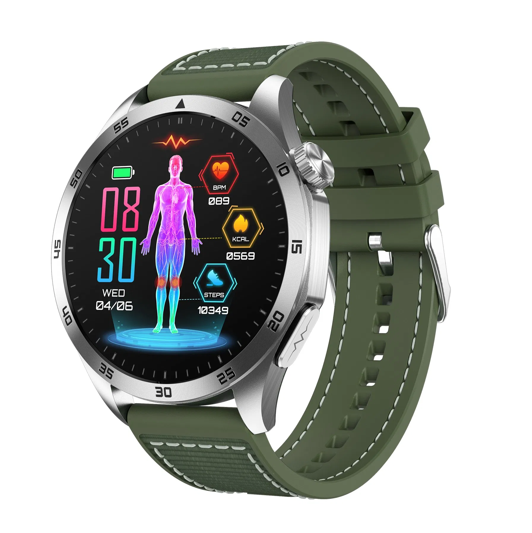 Умные часы E485 с мониторингом ЭКГ, давления и глюкозы