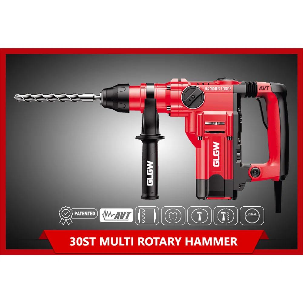 Glgw Multifunctional Electric Hammer 900W High Power Rotary Hammer Drill