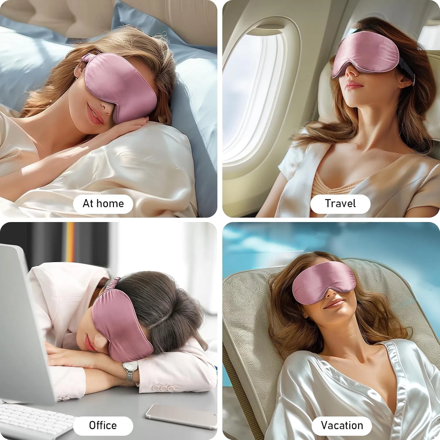 Luxurious 3D Eye Mask for Ultimate Sleep Comfort and Relaxation