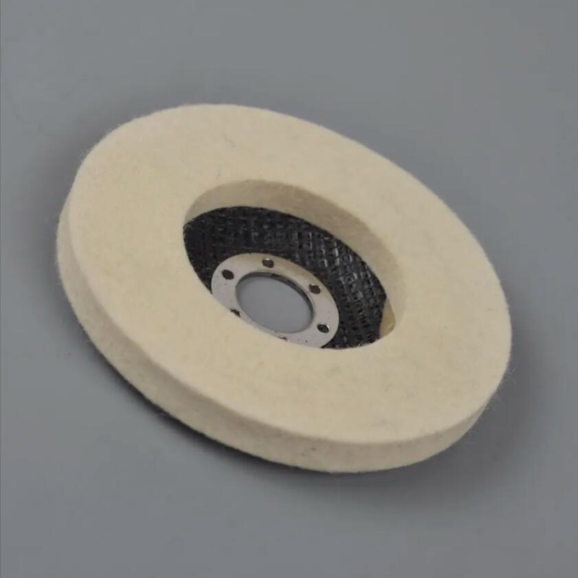 Войлочный полировальный круг WALUTZ для металла и мрамора