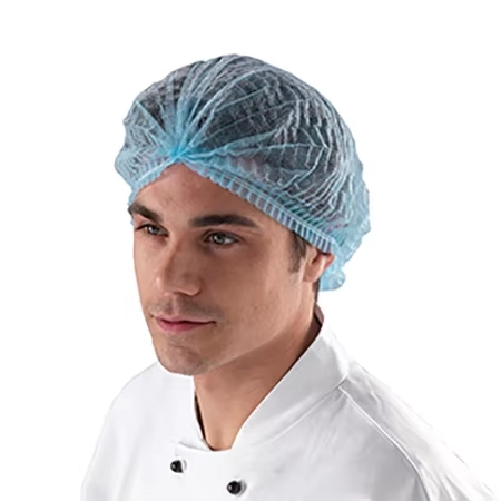 Customized Non-Woven Safety Products Food Factory Disposable Mob Cap Factory Price Health Skin-Friendly Disposable Clip Cap