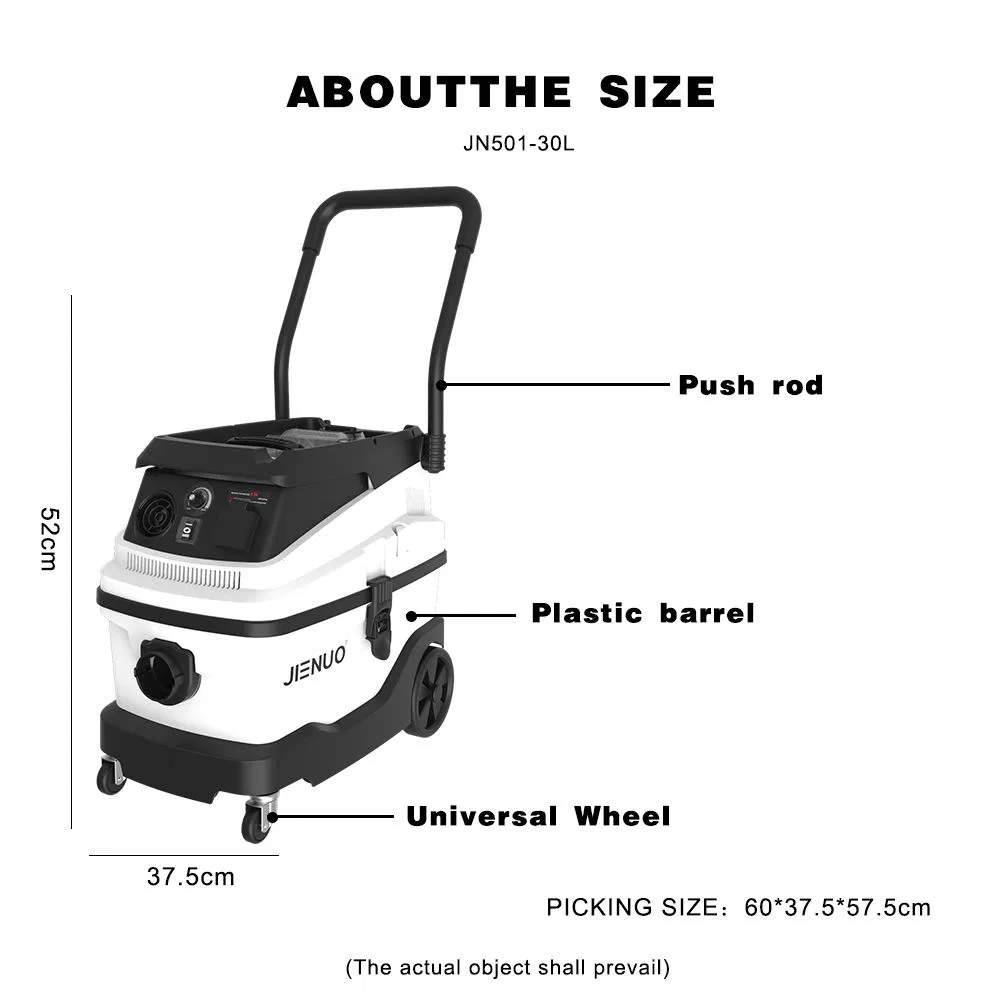 8 Gallon Vacuum Cleaner Wet & Dry 3 in 1 Design Vacuum Cleaner with Blower Function Dust Cleaning Machine Commercial Vacuum Cleaner