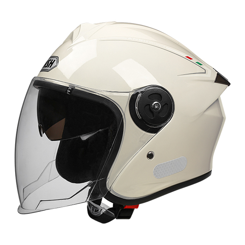 Модульный мотошлем с регулируемой полумаской