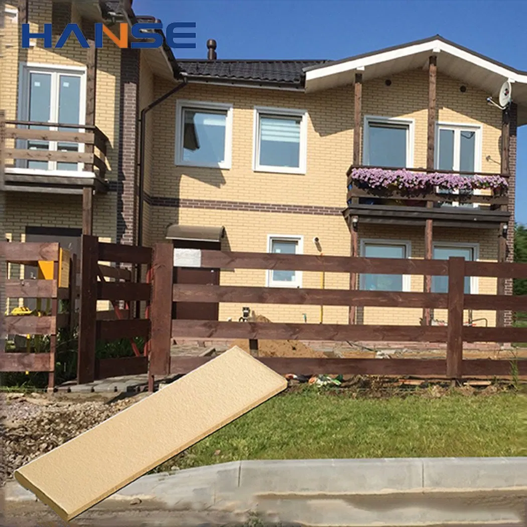 Hot Sale Russia Building Decorative 240X60X12mm Red Clay Brick Outdoor Tile Exterior Wall Cladding Tile