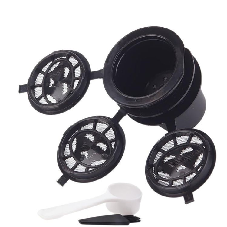 Plastic Reusable Coffee Pod Cups Compatible Refillable Coffee Filter for Coffee Makers