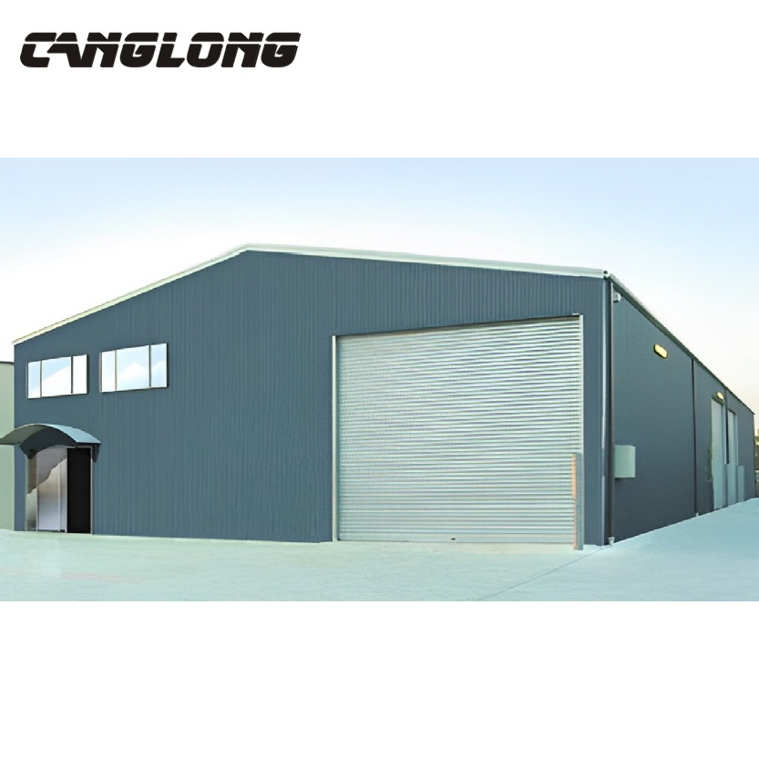 Choco Space Steel Structure Warehouse for Shop Supplies with Display and Kitchen Storage Areas