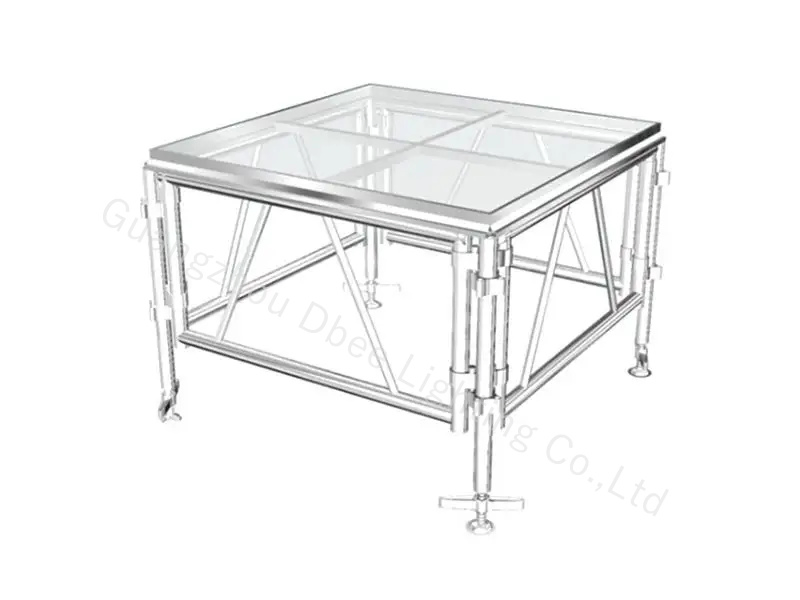 4*4/4*8FT Performance Professional Stage Platforms Aluminum Mobile Stage Event Stage on Sale
