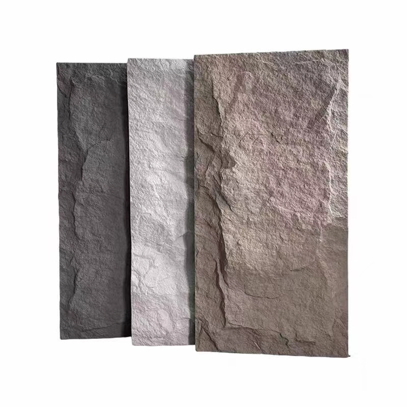 Natural Texture Customizable Home Decor PU Stone Wall Panel