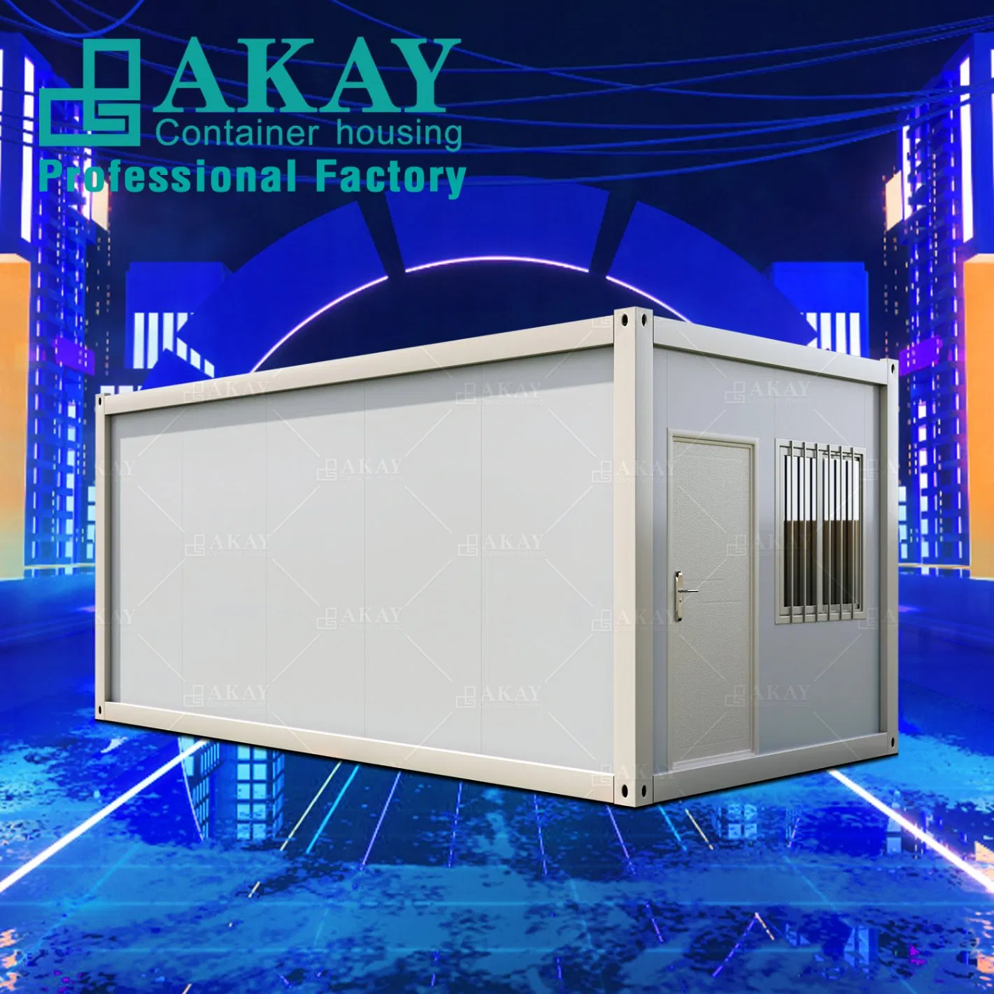 Prefab Storage Units with Container House Modular House Prefabricated-Building