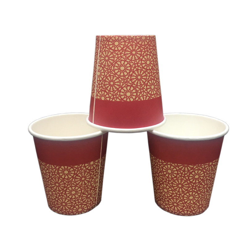 Одноразовые бумажные стаканчики 7 унций