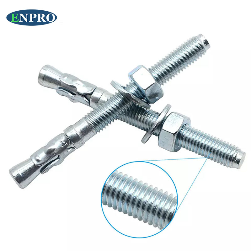 Анкерный клиновой болт с цинковым покрытием для бетона