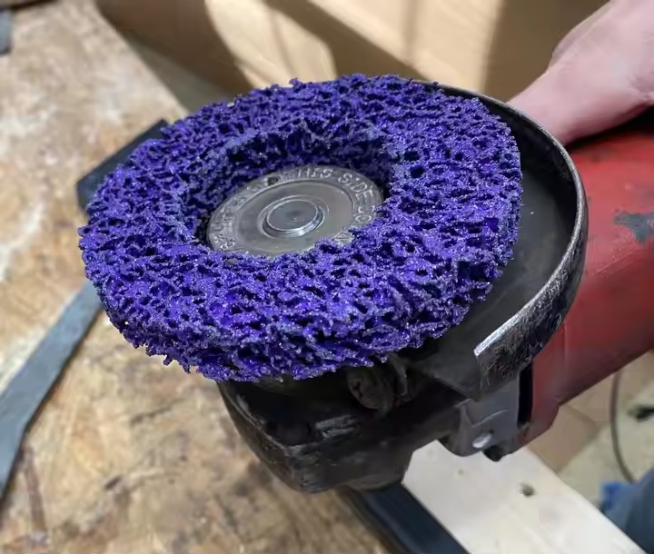 Hot Sale Purple Clean Strip Disk Fpr Polishing