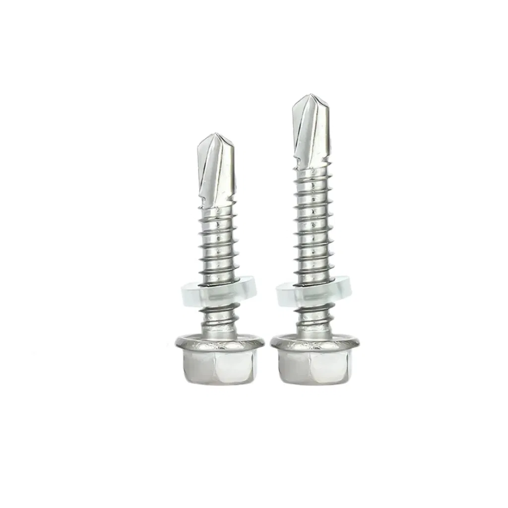 ISO 15480 Hexagonal Head Strap (Hua si) Drilling Tail Self Tapping Screw