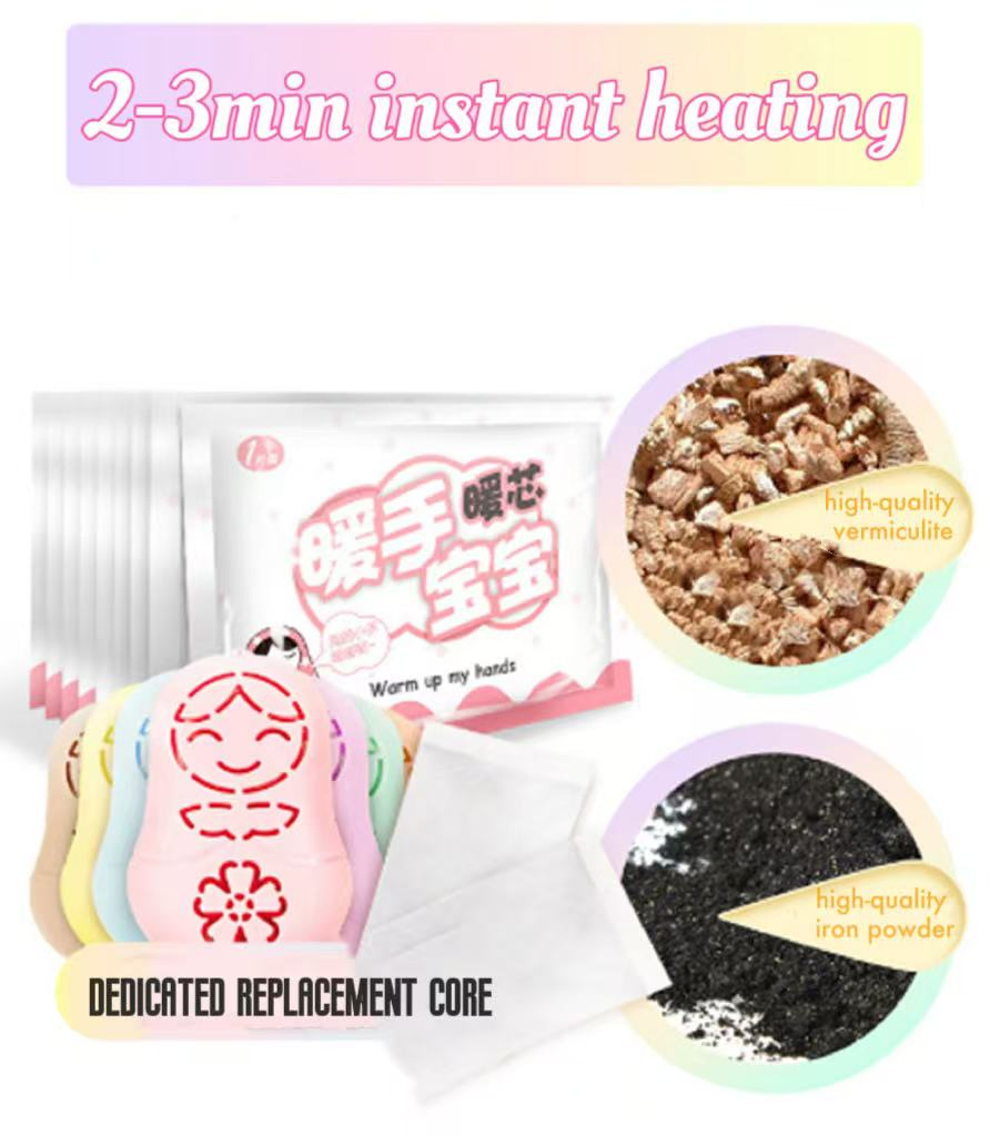 6-8 Hours Self-Heating Instant Warmer Patch Heat Pack Hand Warmer Pad