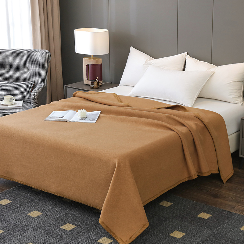 Double-Sided Velvet Balanket Civil Affairs Disaster Relief Blanket Hotel Blanket Student Blanket