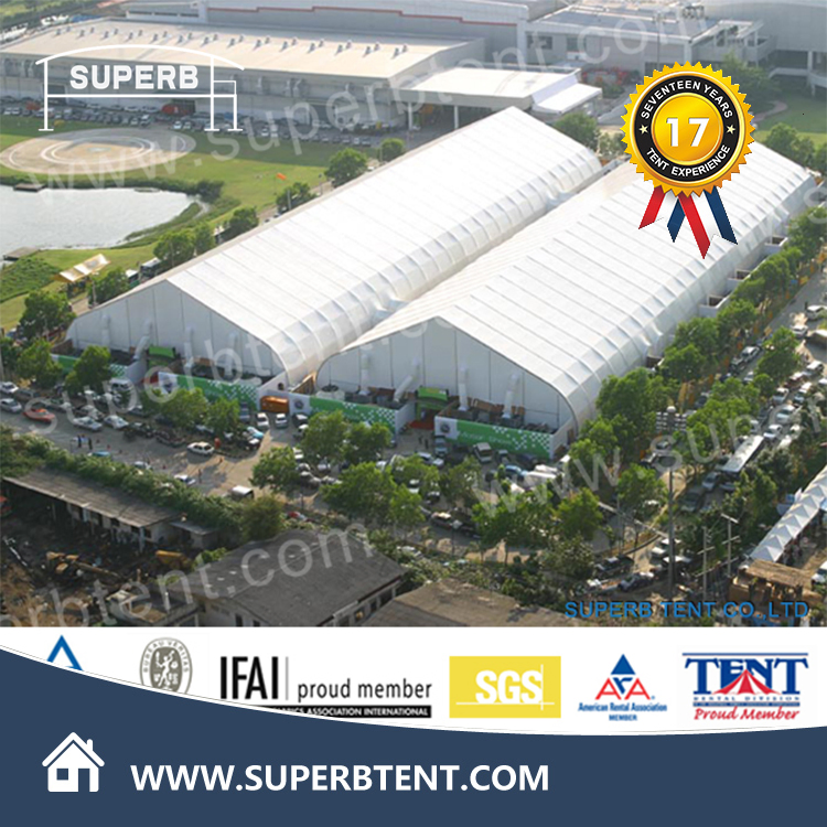 Aluminum and PVC Large Curve Tent for Party and Event