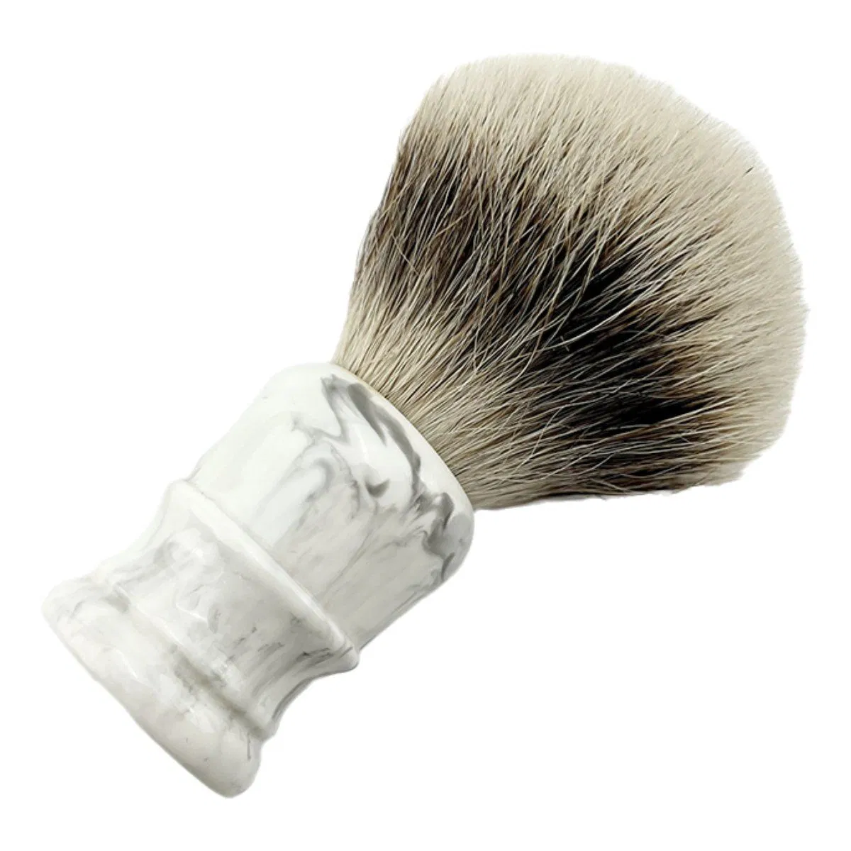 Custom Professional Salon Beard Brush Plastic Handle Hair Classical Wet Shaving Cleaning Brush