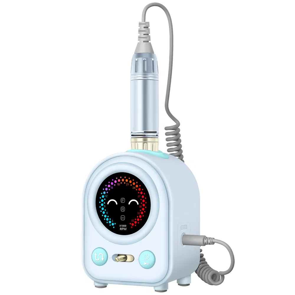 2023 New Design 35000rpm Electric Nail Filer Machine with Pause Function