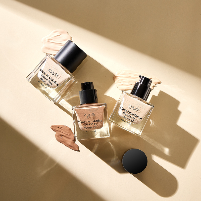 Custom Long Wear 24hr Sweat Proof Humidity Proof Liquid Matte Foundation