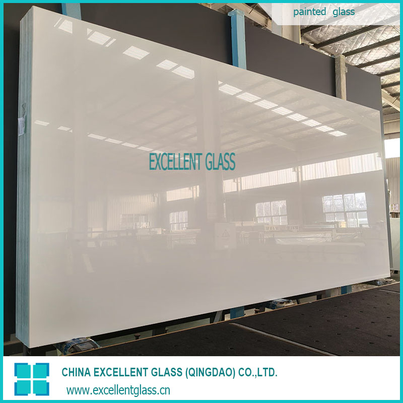 Custom Color Painted Glass - Tempered/Annealed Spray Painted Glass for Home & Commercial Use