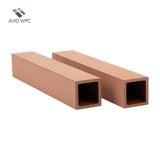 Cheap Wood Plastic Composite Custom WPC Timber Hollow Square Tubes