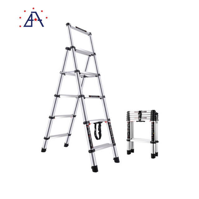 3 4 5 8 Steps 330lb Capacity Household Multipurpose Construction Ladder Folding Aluminum Step Stand Extensions Step Ladders