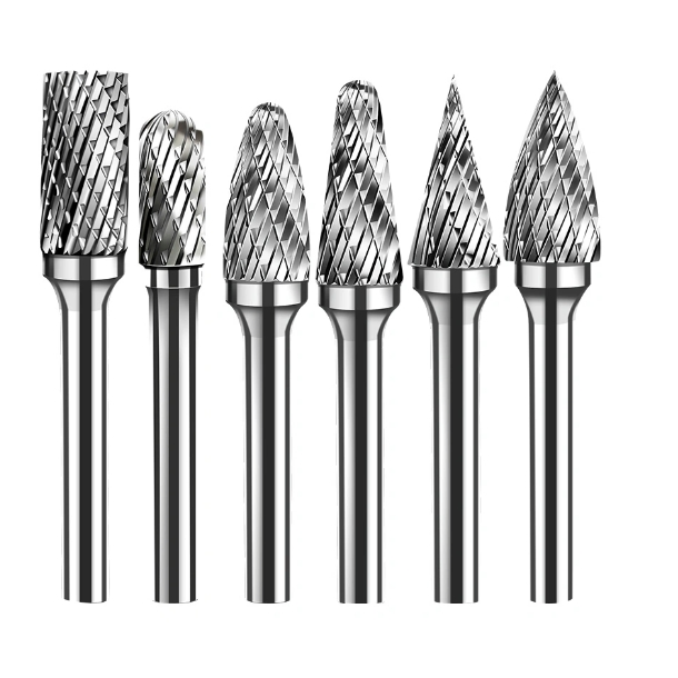 Tree Shape Tungsten Carbide Burrs Solidos Rotary File Grinder Drill Bits Hard Alloy Cutting Burrs