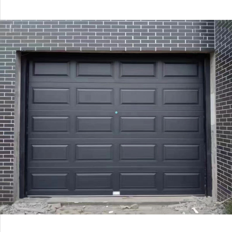 Marchwaterproof Insulation 4s Electric Flip Garage Door in Aluminum Alloy Zinc Finish Home Shop Color Garage Door