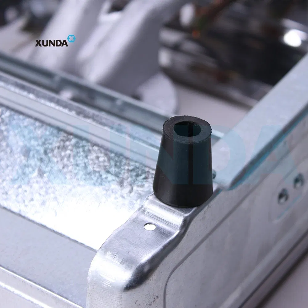 Xunda Table Top Gas Stove with 2 Burner and Stainless Steel Surface