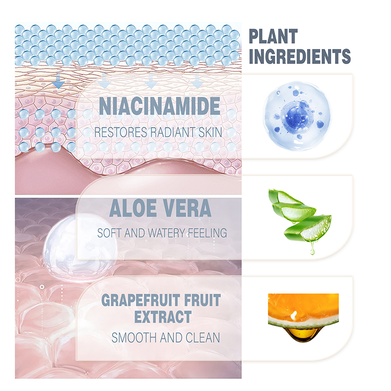 Private Label Facial Exfoliating Cream Deeply Clean Exfoliate Rose Organic Skin Care Whitening Face Nursing Exfoliator Gel Cream