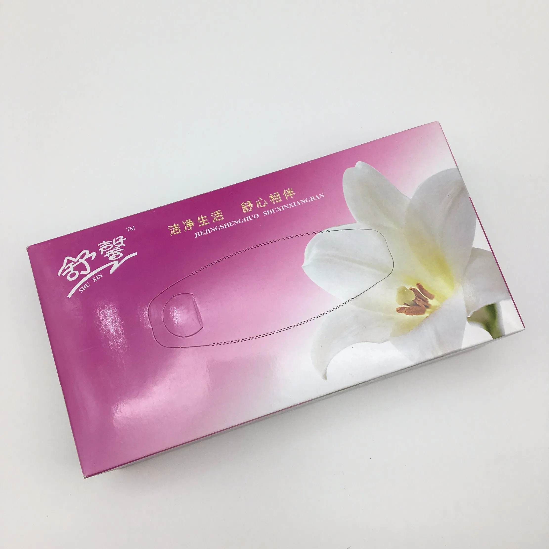 Customized Printing for Tissue Packing, Skin Care Facial Box Tissue