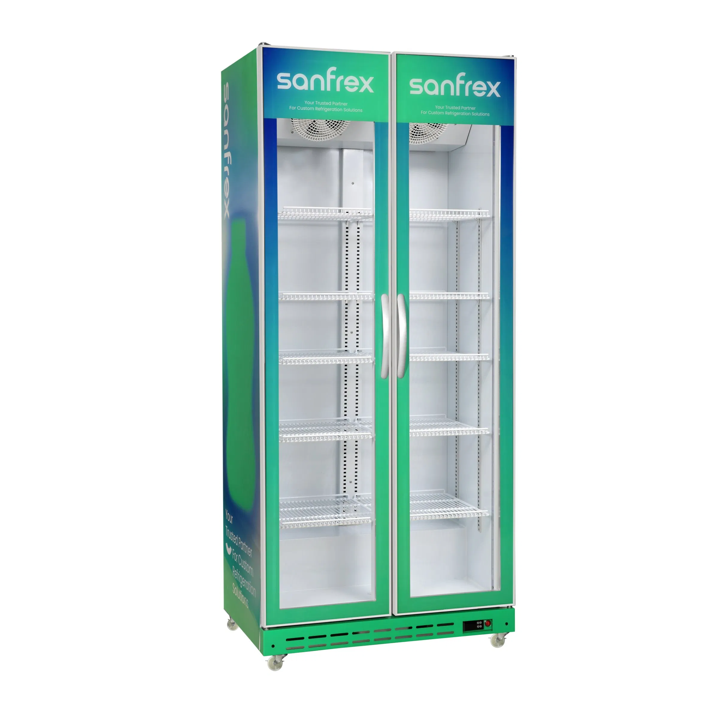 Modern Upright Display Fridge Ideal for Chilled Drinks (Model No.: SS-590FA)