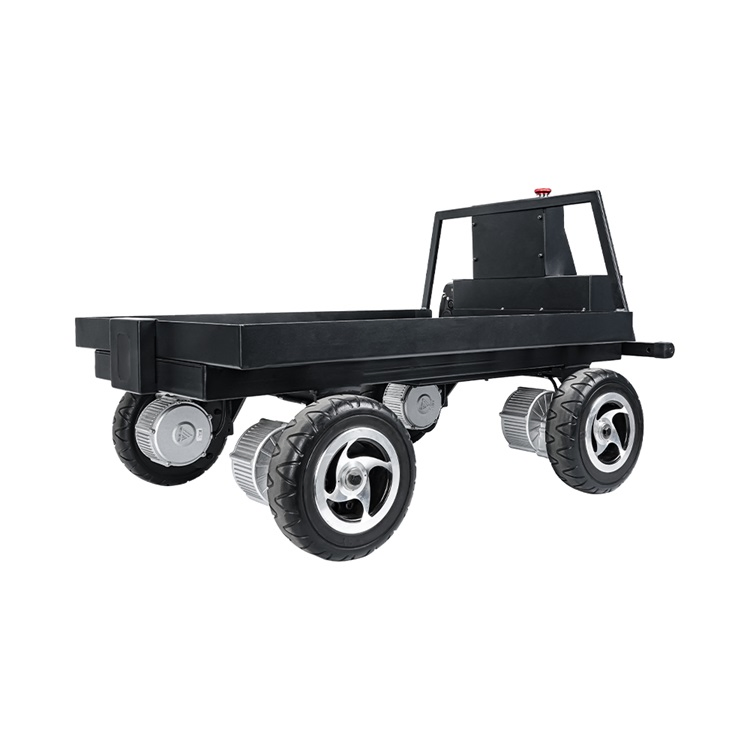 Lidar Intelligent Tracking Robot Following Delivery Robot with Four-Wheel Differential Drive