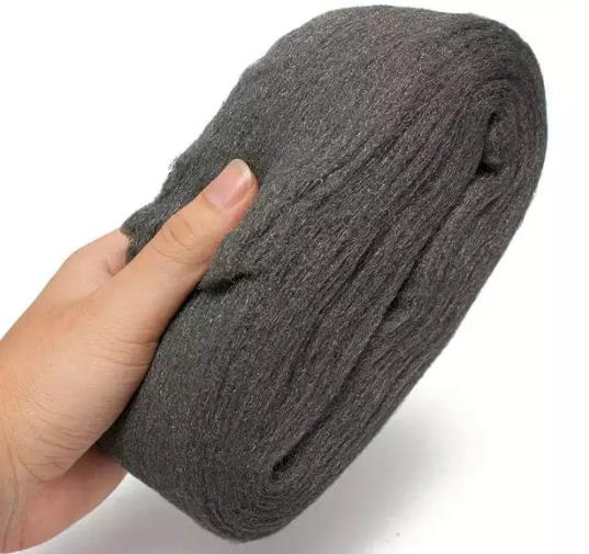 Стальная вата 00000# для очистки металла и удаления краски