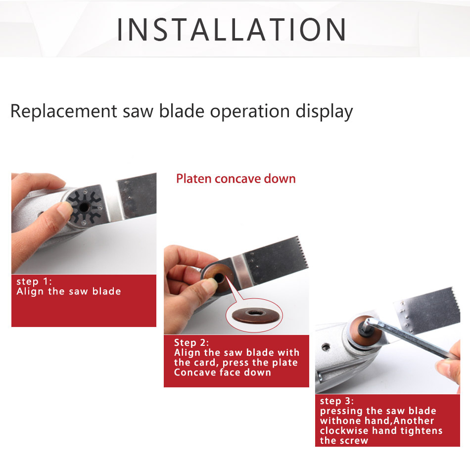 180W Power Tools Oscillating Multi-Tool Kit (MFT017)