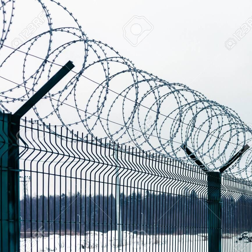 Airport Security Fence