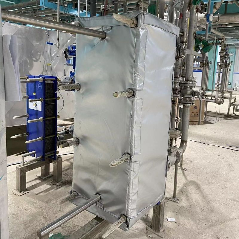 Steam Turbine and Valves Heat and Sound Insulation Blanket