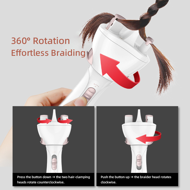 Wholesale Popular Hair Braiding Tool Automatic Hair Braiding Tool DIY Hair Bun Maker Braiding Machine