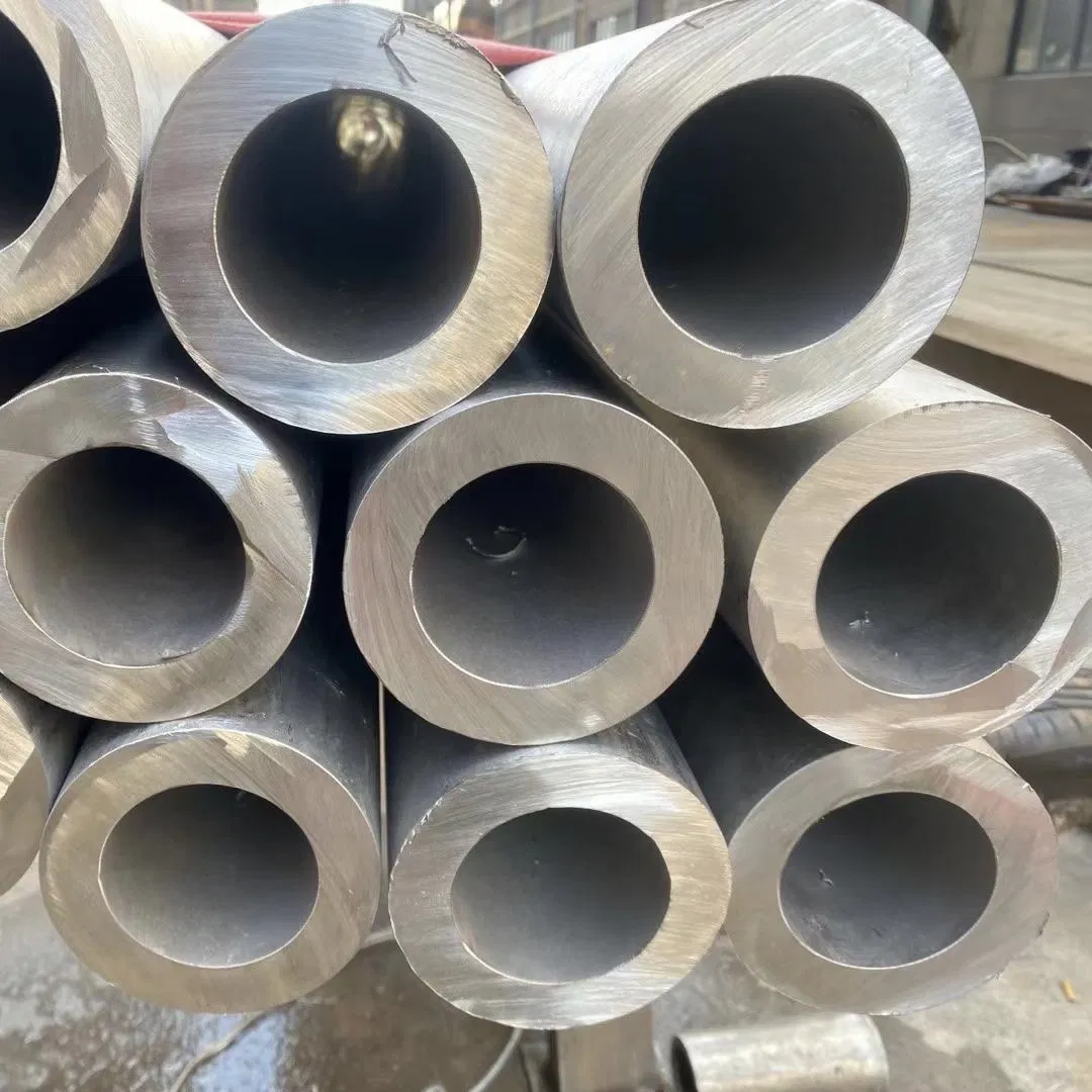 Extruded Aluminum Alloy Pipe 7075, 7005 Temper T6 Anodized Aluminum Alloy Tube 3003 5052 6061 7005 7075 T6 Extrusion Aluminium Seamless Pipe