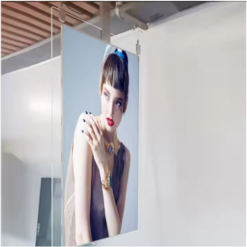 Двусторонний подвесной LCD-экран 43 дюйма для рекламы