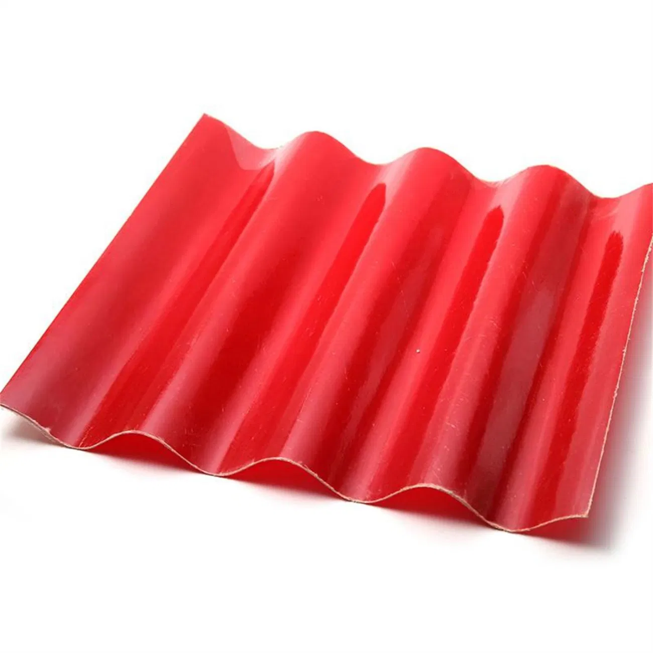 Fine Plasticity Fiberglass FRP Corrugated Roofing Sheet