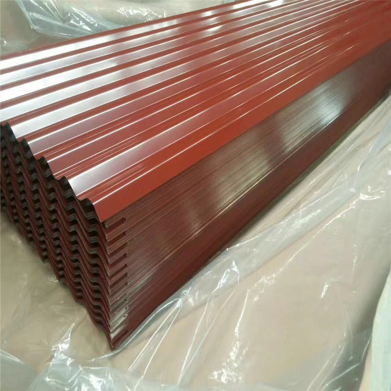 665mm Width PPGI Corrugated Roof Sheet Ibr Roofing Material
